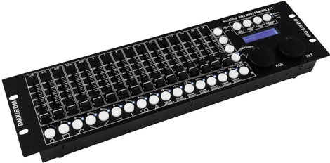 Eurolite DMX Move Control 512 DMX kontroller 32 csatornás 19 collos kivitel 3. kép