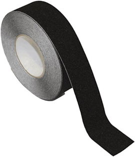 B-SAFETY AR100100 Univerzális csúszásgátló felület (H x Sz) 18.3 m x 100 mm Fekete