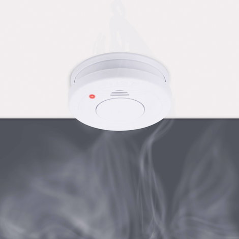 Smartwares FSM-11514 Füstjelző 4 részes készlet 5 éves elemélettartammal Elemekről üzemeltetett 2. kép
