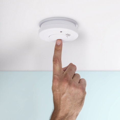 Smartwares FSM-11512 Füstjelző 2 részes készlet 5 éves elemélettartammal Elemekről üzemeltetett 4. kép