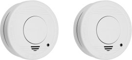 Smartwares Füstjelző 2 részes készlet Elemekről üzemeltetett