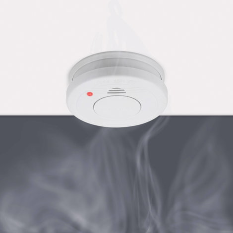 Smartwares Füstjelző 2 részes készlet Elemekről üzemeltetett 7. kép