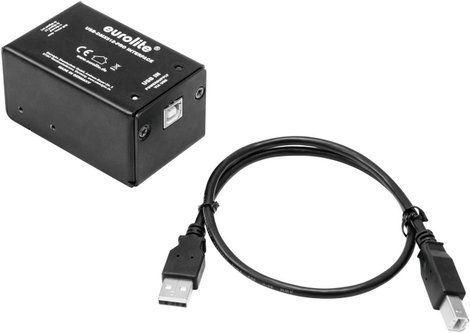 Eurolite USB-DMX512 PRO MK2 DMX csatlakozó 2. kép