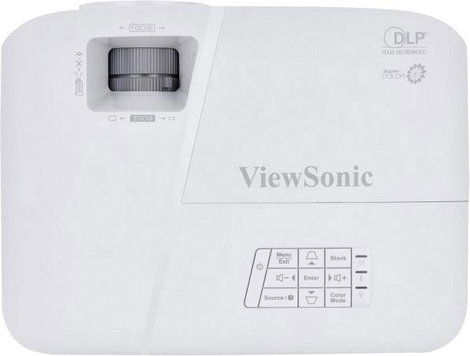 Viewsonic Kivetítő PA503S EEK A (A - G) DLP Fényerő: 3600 lm 800 x 600 SVGA 22000 : 1 Fehér 9. kép