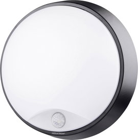 Megatron Bulka MT69040 LED-es kültéri fali lámpa mozgásérzékelővel 10 W Fekete
