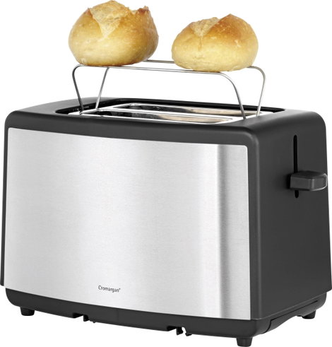 WMF Bueno Kenyérpirító Beépített zsemle feltéttel Króm (matt) 2. kép