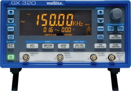 Metrix GX 320 Hálózatról működő függvénygenerátor 0.001 Hz - 20 MHz Háromszög, Négyszög, Színusz
