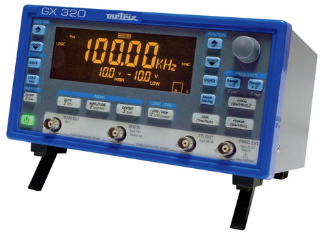 Metrix GX 320 Hálózatról működő függvénygenerátor 0.001 Hz - 20 MHz Háromszög, Négyszög, Színusz 2. kép