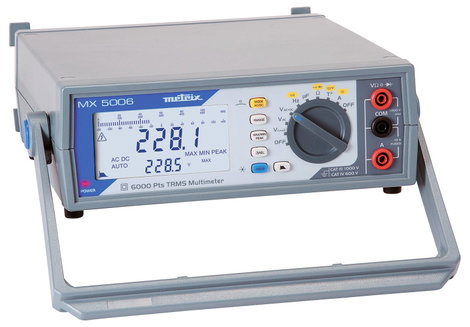 Metrix MX 5006 Asztali multiméter digitális, analóg CAT III 1000 V Kijelző (digitek): 6000 2. kép