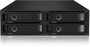 ICY BOX CY BOX IB-2242SSK Back Plane für 4x 2,5 SATA/SAS Festplatten/SSDs in 1x 5,25 S 2,5-os beépít 3. bélyegkép