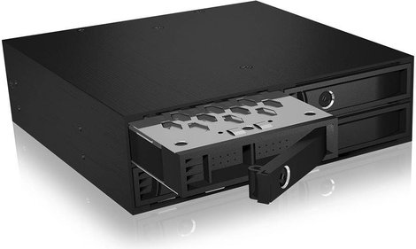 ICY BOX CY BOX IB-2242SSK Back Plane für 4x 2,5 SATA/SAS Festplatten/SSDs in 1x 5,25 S 2,5-os beépít 5. kép
