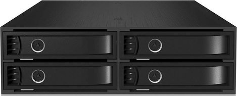 ICY BOX CY BOX IB-2242SSK Back Plane für 4x 2,5 SATA/SAS Festplatten/SSDs in 1x 5,25 S 2,5-os beépít 8. kép