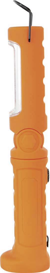 Kunzer PL-023.2 ORANGE LED Munkalámpa Akkuról üzemeltetett 300 lm, 70 lm 3. kép