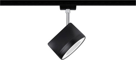 Paulmann Arena Nagyfeszültségű sínrendszer lámpa URail Fixen beépített LED-es 14 W LED Fekete (matt) 2. kép