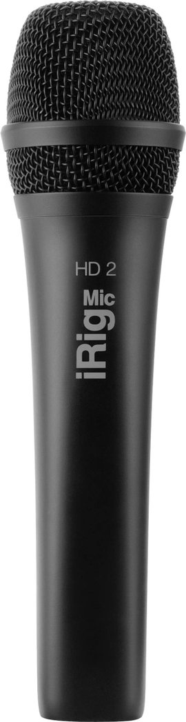 IK Multimedia iRig Mic HD 2 Mobiltelefon mikrofon Átviteli mód:Vezetékes Vezetékkel, Táskával, Állvá