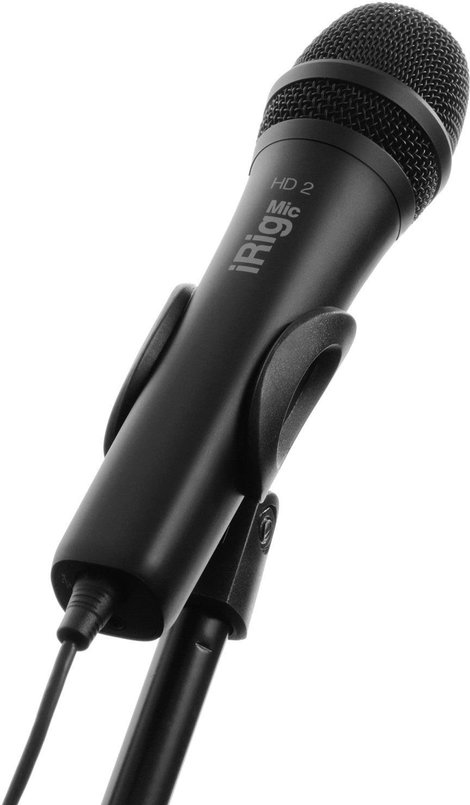 IK Multimedia iRig Mic HD 2 Mobiltelefon mikrofon Átviteli mód:Vezetékes Vezetékkel, Táskával, Állvá 8. kép