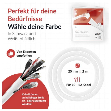 Label the Cable LTC 5120 19 coll Kábeltömlő Fehér 2. kép