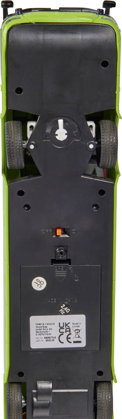 Carson Modellsport 907342 FlixBus RC modellautó Elektro Busz Akkuval, töltőkészülékkel és adóakkukka 5. kép
