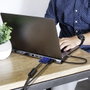LogiLink Notebook dokkoló állomás UA0373 Alkalmas (márka): univerzálny USB-C® tápellátás, Beépített 8. bélyegkép