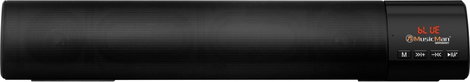 Music Man BT-X54 Soundbar, Hordozható hangfal Fekete Bluetooth, USB 6. kép