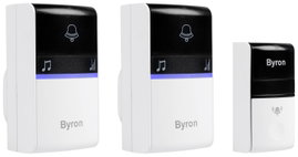 Byron DBY-23415 Rádiójel vezérlésű csengő Teljes készlet