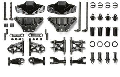Tamiya 51528 Alkatrész TT-02 B-részek keresztlengőkar/felfüggesztés