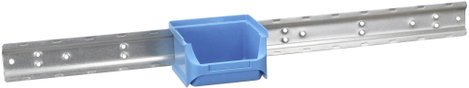 Allit 457082 Nyitott tárolódobozok (H x Sz x Ma) 590 x 5 x 47 mm Fémes 1 db 3. kép