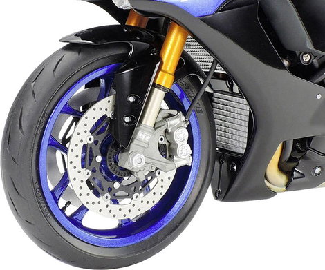 Tamiya 300014133 Yamaha YZF-R1M Motorkerékpár építőkészlet 1:12 10. kép