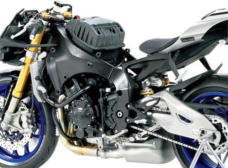 Tamiya 300014133 Yamaha YZF-R1M Motorkerékpár építőkészlet 1:12 6. kép