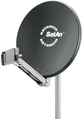Kathrein CAS 80 SAT antenna 75 cm Reflektor anyaga: Alumínium Grafit