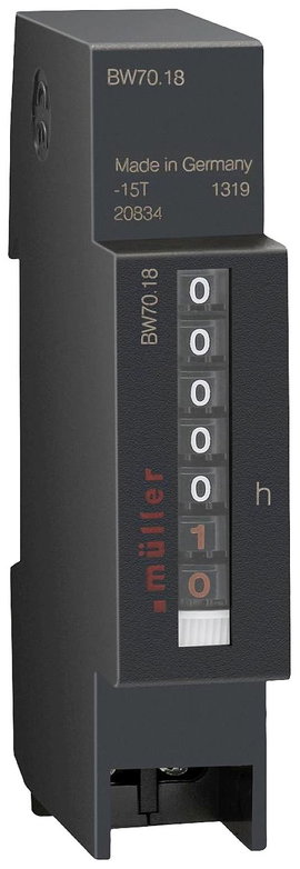 Müller BW 70.18 230V 60Hz Üzemóra számláló Gördülő számlálómű