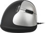 R-GO Tools RGOHELA Ergonomikus egér USB Méret: L Optikai Fekete, Ezüst 4 Gombok 3500 dpi Ergonómikus 4. bélyegkép