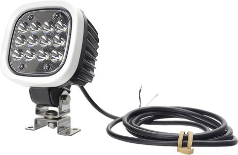 WAS Munkafényszóró 12 V, 24 V, 36 V, 48 V, 60 V, 70 V W130 8000 Spot 1215 Távolsági világítás (Sz x