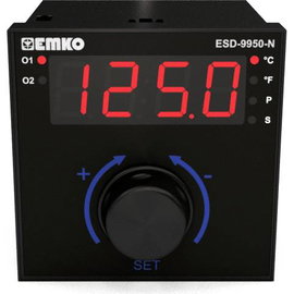 Emko ESD-9950-N 2 pontos, P, PI, PD, PID Hőmérséklet szabályozó -200 - 1700 °C (H x Sz x Ma) 110 x 9