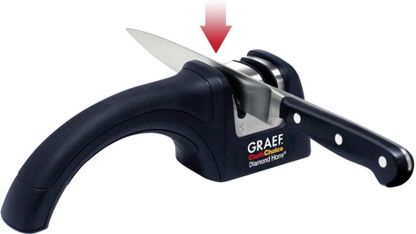 Graef PRONTO PRONTO Késélező Fekete, Nemesacél 4. kép