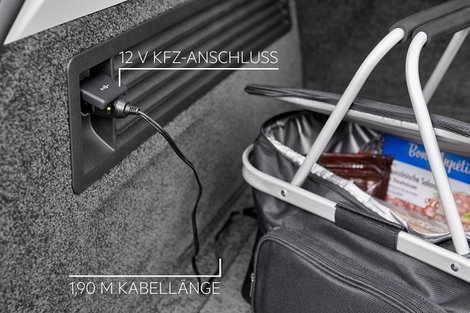 AEG KS 26 Kosár 12 V/DC Fekete 26 l 15 ° C-kal a környezeti hőmérséklet alatt 10. kép