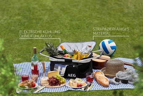 AEG KS 26 Kosár 12 V/DC Fekete 26 l 15 ° C-kal a környezeti hőmérséklet alatt 7. kép