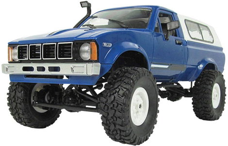 Amewi Offroad-Truck Kék Brushed 1:16 RC modellautó Elektro Terepjáró 4WD RtR 3. kép