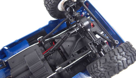 Amewi Offroad-Truck Kék Brushed 1:16 RC modellautó Elektro Terepjáró 4WD RtR 8. kép