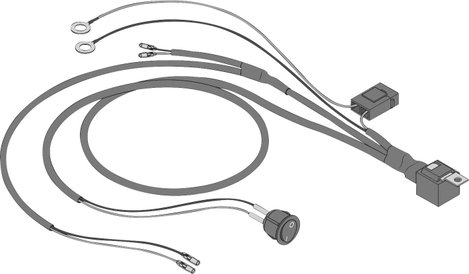 OSRAM Csatlakozókábel 12 V WIRE HARNESS AX 2LS LEDDL ACC 102 6. kép
