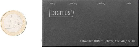 Digitus DS-45322 2 port HDMI elosztó LED-es kijelző, Fém ház, Ultra HD-re alkalmas 4096 x 2160 pixel 10. kép