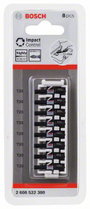 Bosch Accessories 2608522380 2608522380 Ütésszabályozó csavarhúzó készlet, 8 darab, T20-mal, 25 mm 2 2. bélyegkép