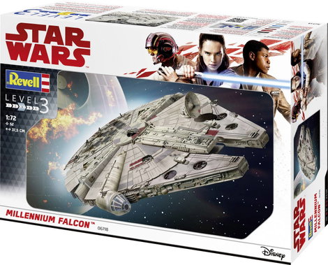 Revell 06718 Millenium Falcon Sci-Fi építőkészlet 1:72 5. kép