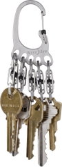 NITE Ize Kulcstartó karabiner KLKBF-11-R6 BigFoot Locker KeyRack Nemesacél 1 db 16. bélyegkép