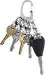 NITE Ize Kulcstartó karabiner KLKBF-11-R6 BigFoot Locker KeyRack Nemesacél 1 db 17. bélyegkép