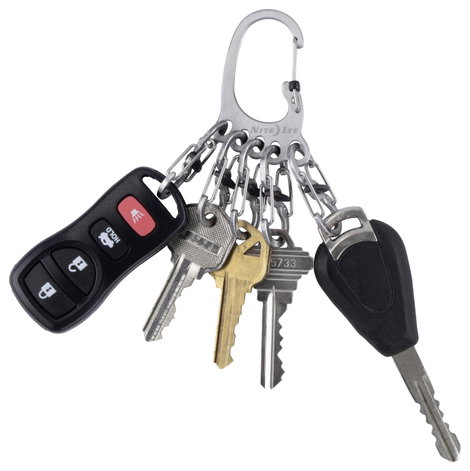 NITE Ize Kulcstartó karabiner KLKBF-11-R6 BigFoot Locker KeyRack Nemesacél 1 db 5. kép