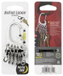 NITE Ize Kulcstartó karabiner KLKBF-11-R6 BigFoot Locker KeyRack Nemesacél 1 db 9. bélyegkép