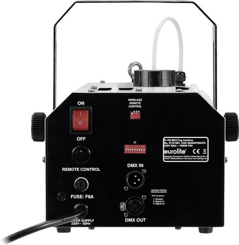 Eurolite N-150 MK2 Ködgép Rádiójel vezérlésű távirányítóval 3. kép