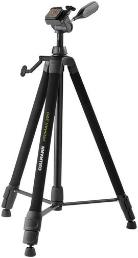 Cullmann Primax 390 Háromlábú állvány 1/4 col Munkamagasság=66 - 169 cm Fekete Táskával