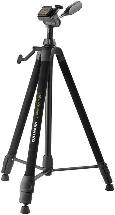 Cullmann Primax 390 Háromlábú állvány 1/4 col Munkamagasság=66 - 169 cm Fekete Táskával